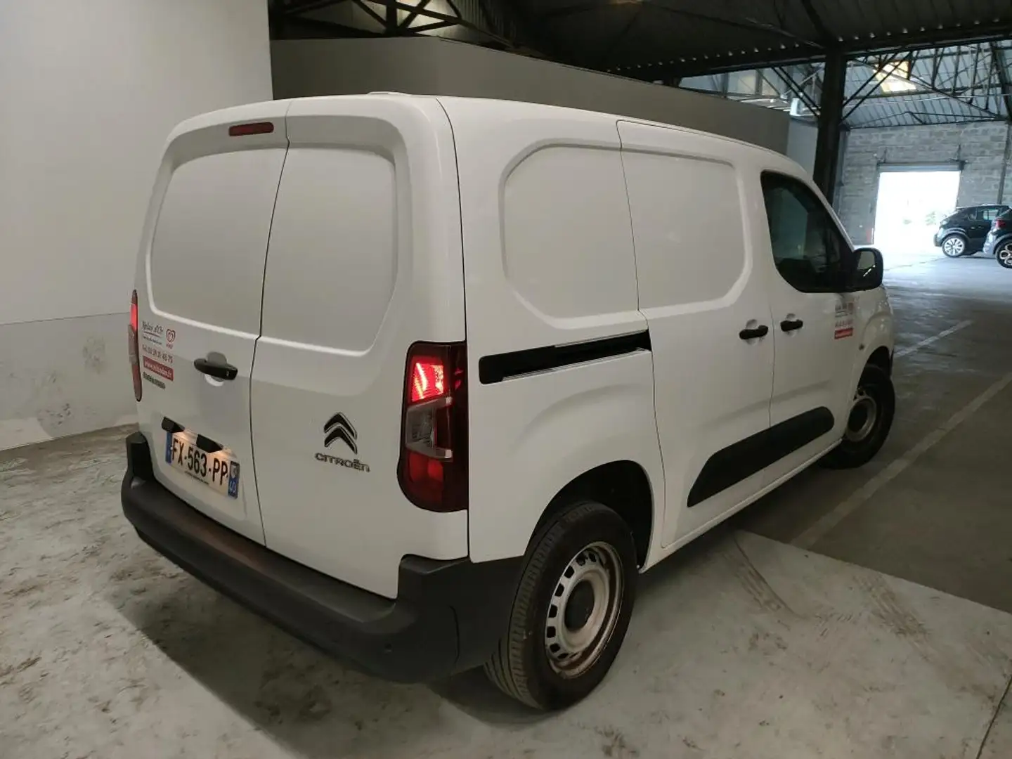 Citroen Berlingo Van M 110 CLUB Blanc - 2