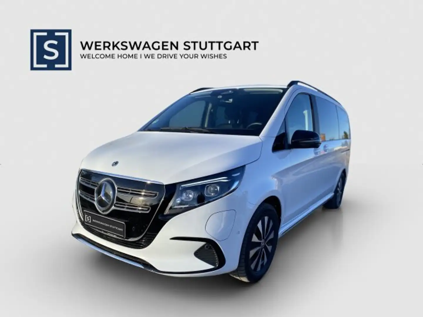 Mercedes-Benz EQV 300 EQV 300 L NEUES MODELL LEDER DACHRELING 7 SITZE Weiß - 1