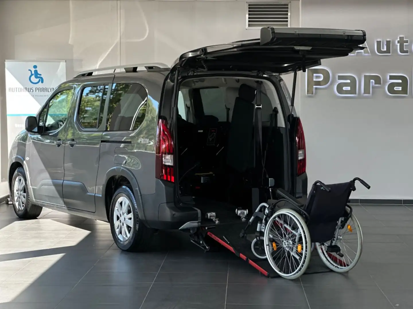 Peugeot Rifter Allure L2 Behindertengerecht-Rampe Grau - 1