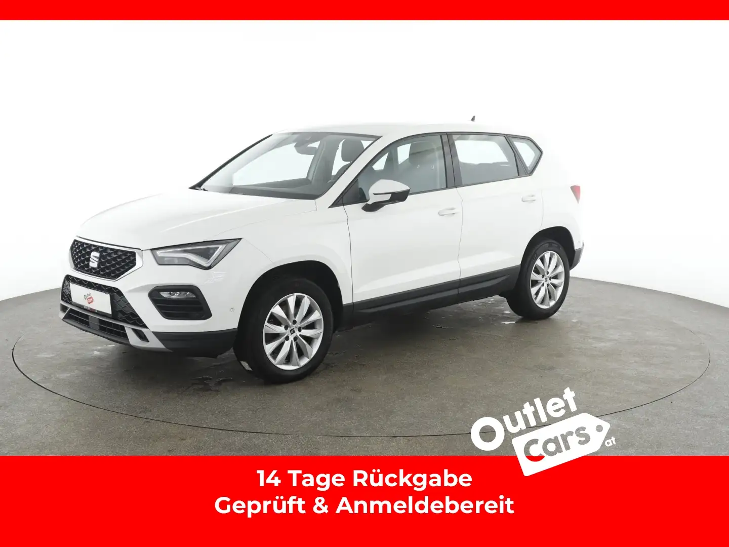 SEAT Ateca 2.0 TDI Style ASSIST+LenkradHZG+LED+NAVI Weiß - 1
