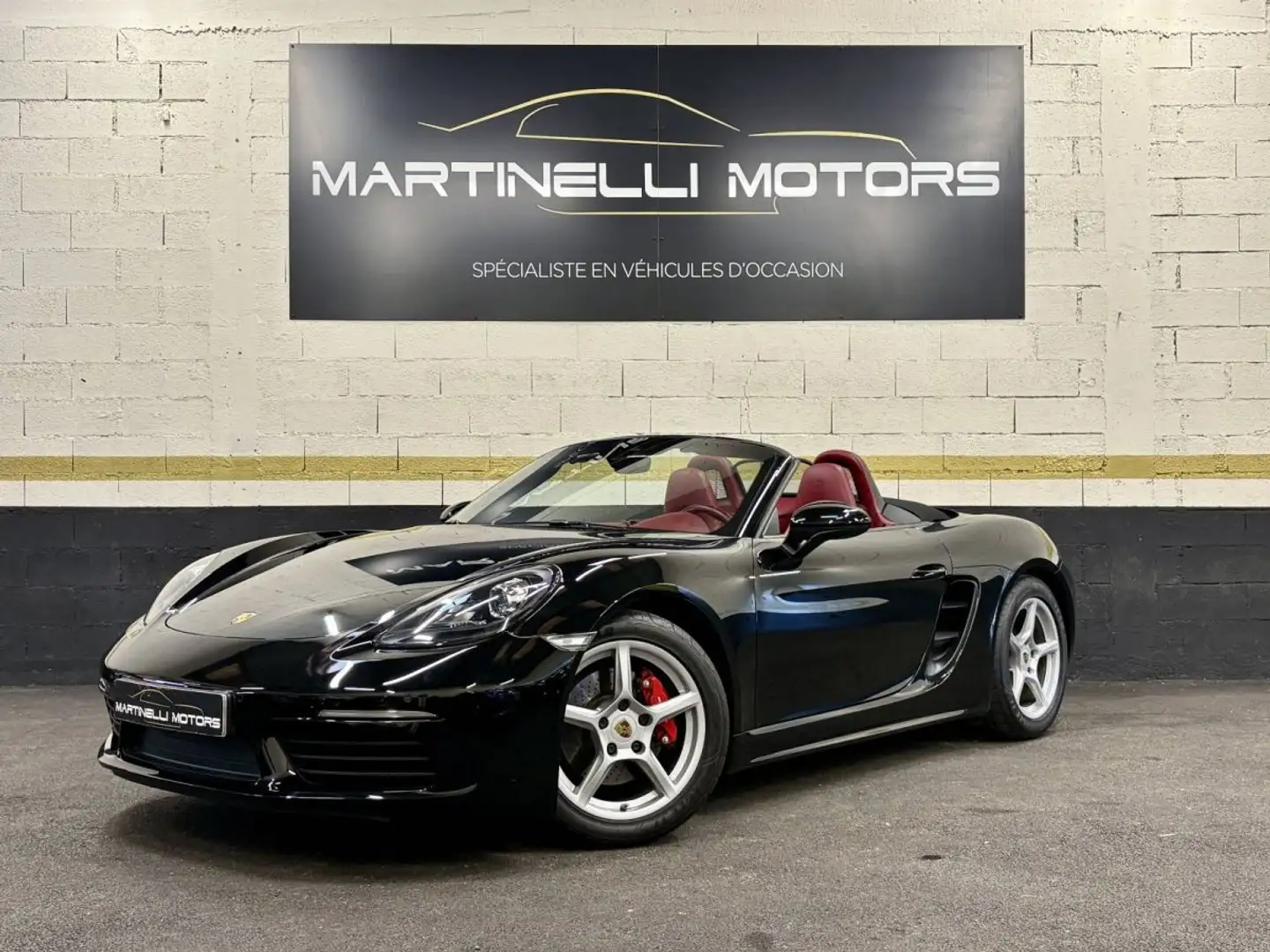 Porsche 718 Boxster 2.0 300ch PDK Approved Schwarz - 1