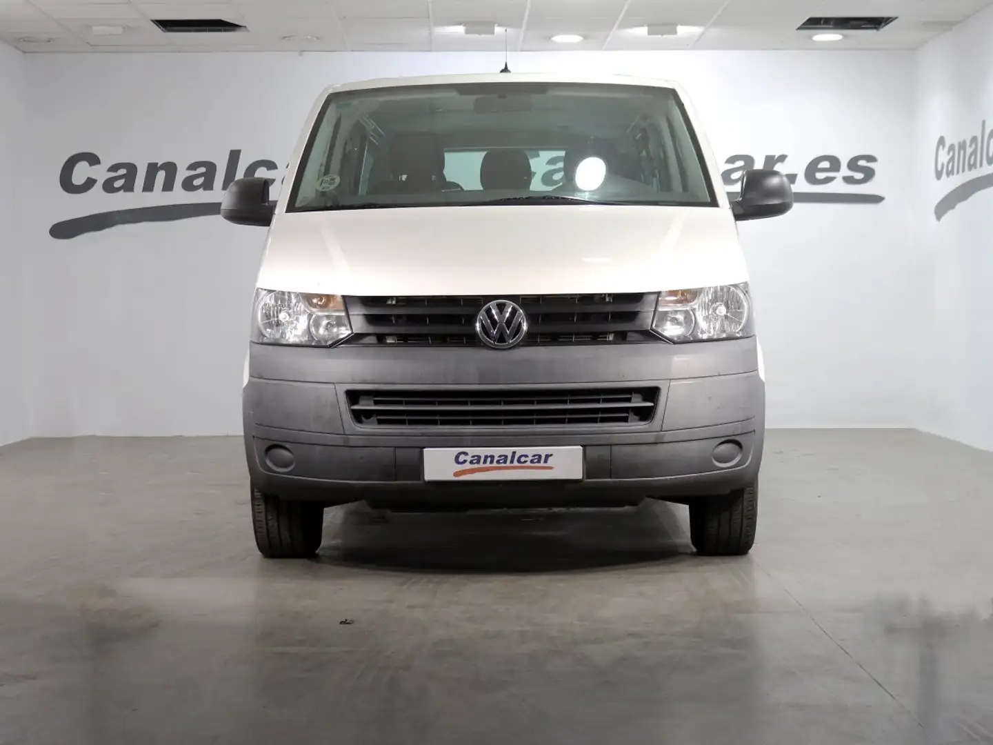 Volkswagen T5 Transporter Kombi 2.0TDI Largo Techo Normal 102 Blanco - 2