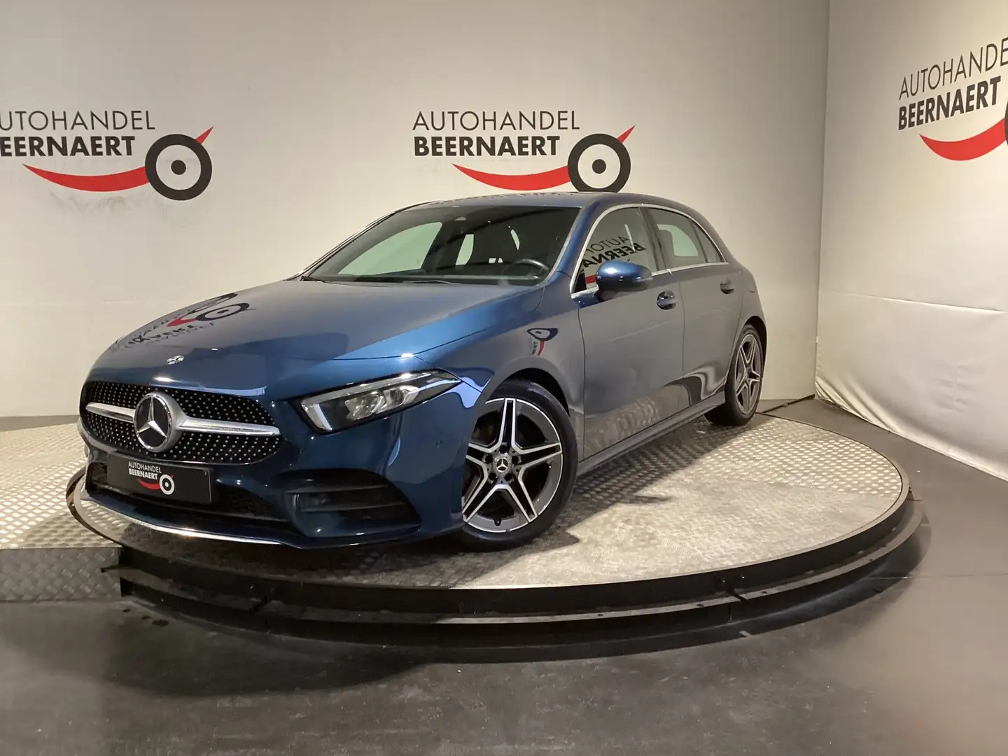 Mercedes-Benz A 160 AMG-Pack/1steEig/95000km/LED/Cam/Carplay/Navi/Pdc Kék - 1