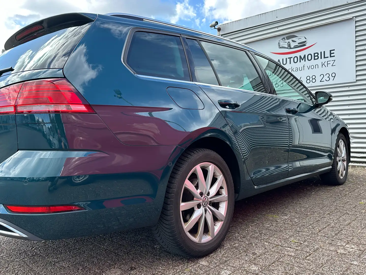 Volkswagen Golf Variant Highline BMT/Start-Stopp Verde - 2