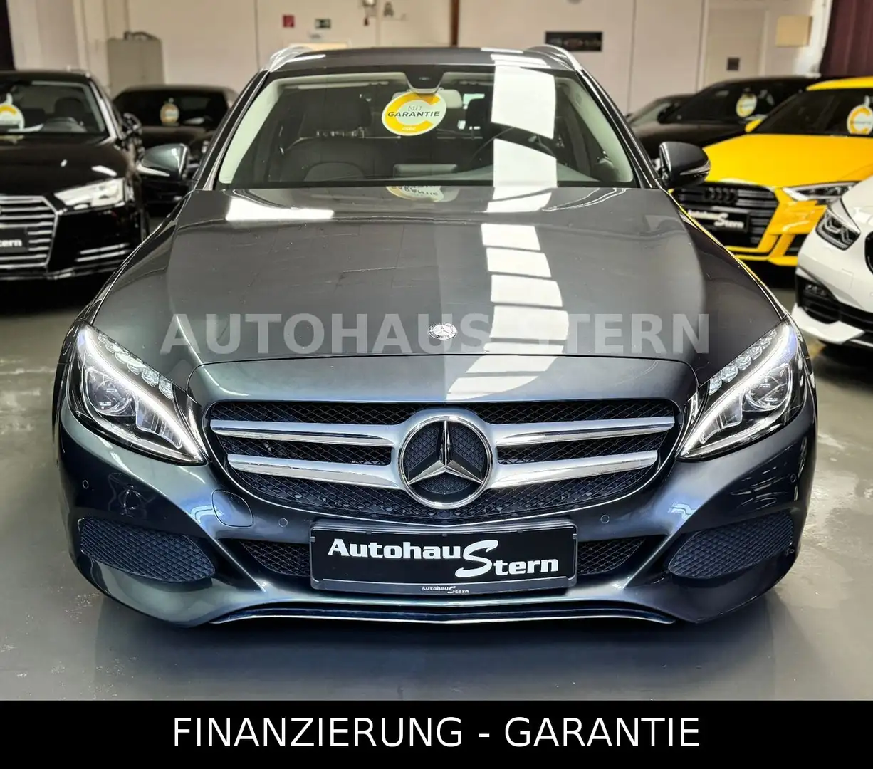 Mercedes-Benz C 220 T d Avantgarde LED AHK 8xReifen Tempomat Grau - 2