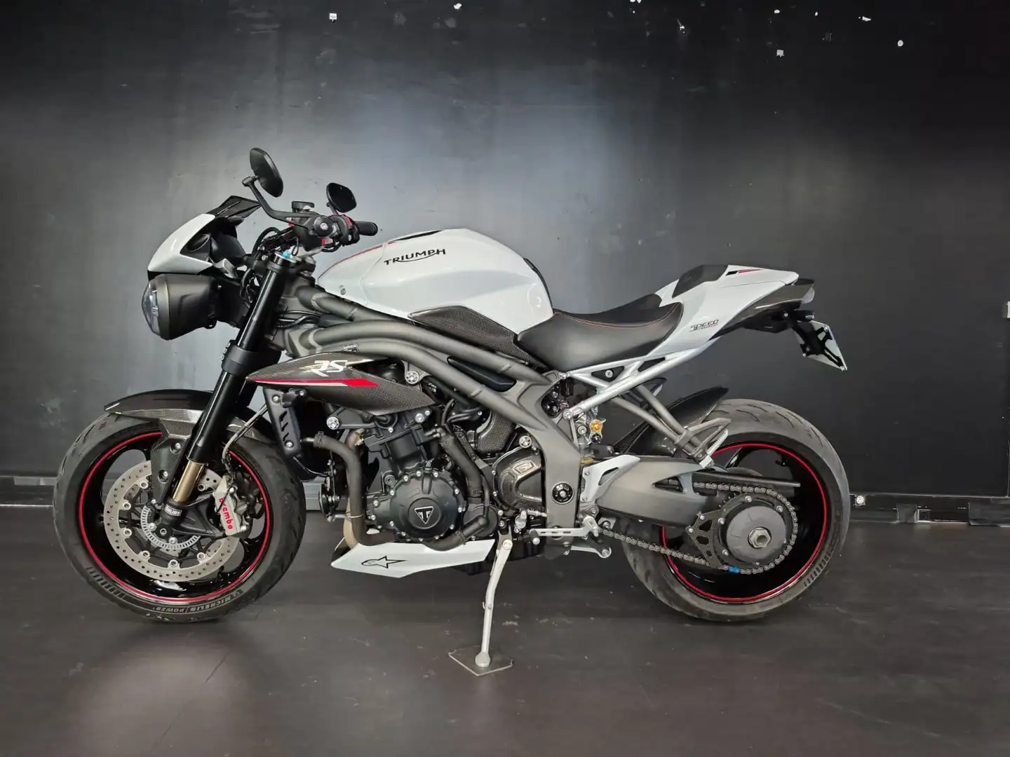 Triumph Speed Triple 1050 Blanc - 2