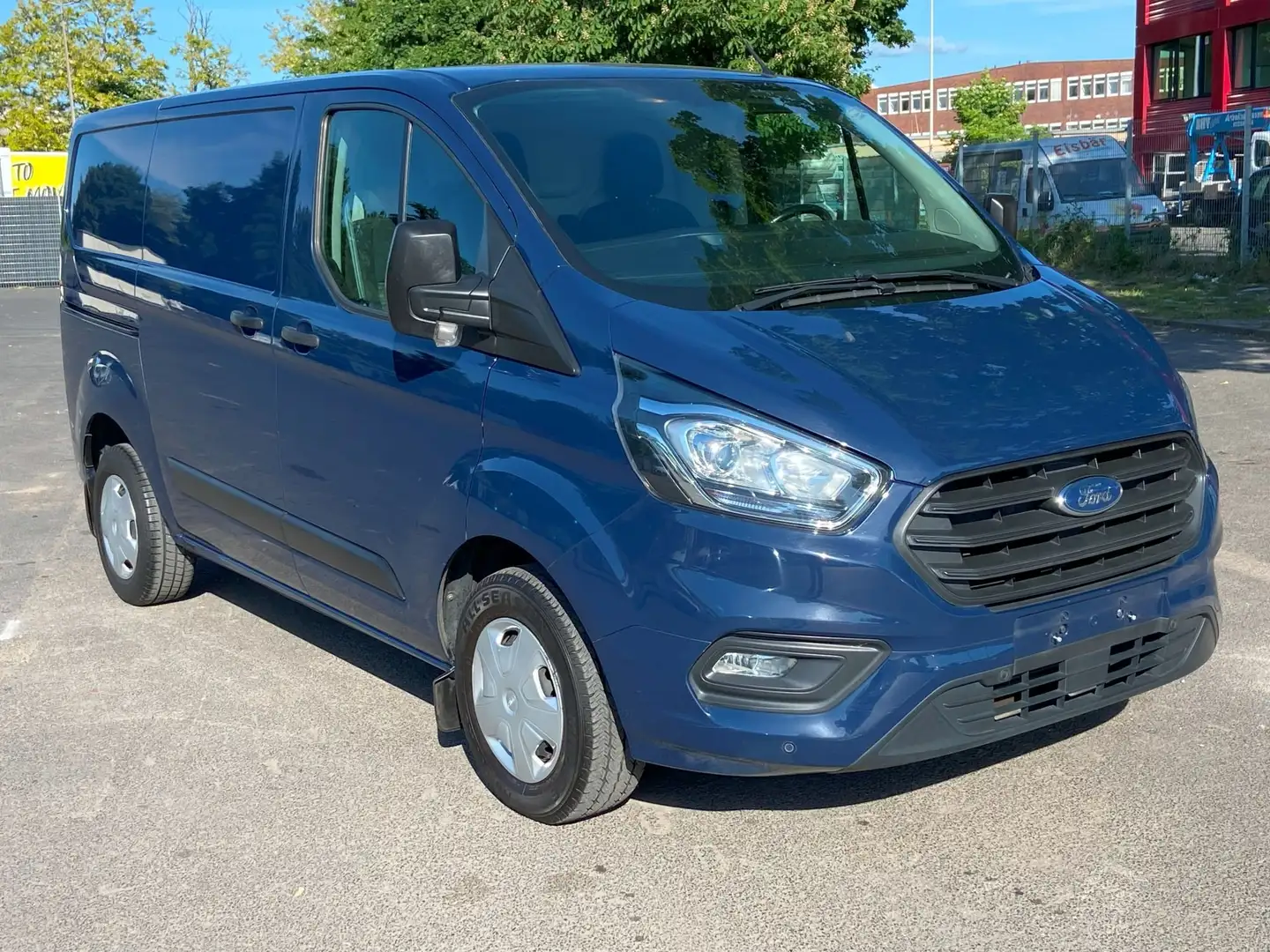 Ford Transit Custom Klima/Parksensoren /1.Hand/Scheckheft/Tempomat Blau - 1