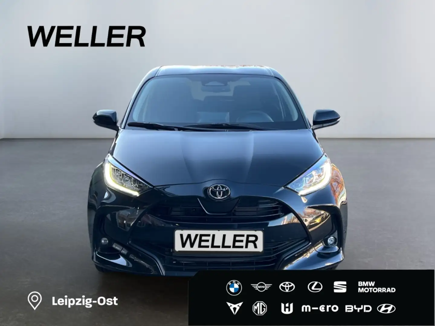 Toyota Yaris Hybrid 116 1.5 Teamplayer *LED*CarPlay*CAM* Noir - 2