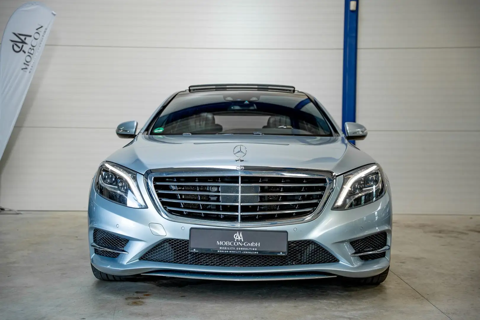 Mercedes-Benz S 500 L AMG *Chauffeur*Burmester*Pano*360°*uvm. Argento - 2