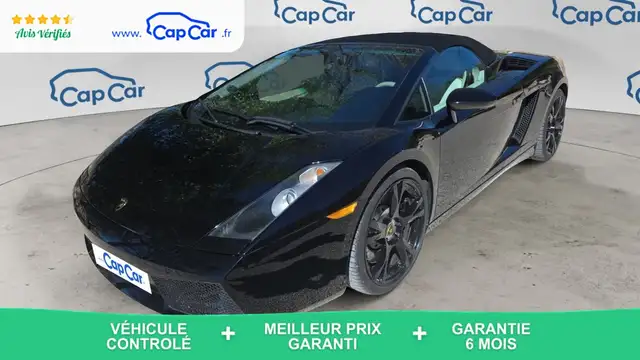 Lamborghini Gallardo 5.0 V10 520 E-Gear Spyder - Automatique