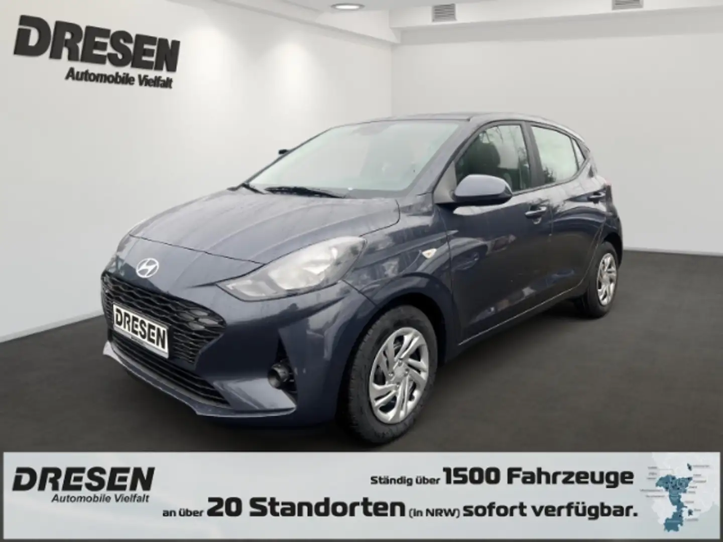 Hyundai i10 1.0 Select Navigation*Kamera*Klimaanlage*Lichtsens Grau - 1