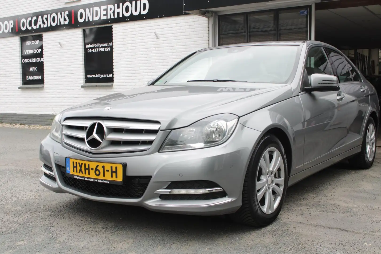 Mercedes-Benz C 200 Avantgarde / Navi / APK nieuw / CruiseControl / Pa Grigio - 2