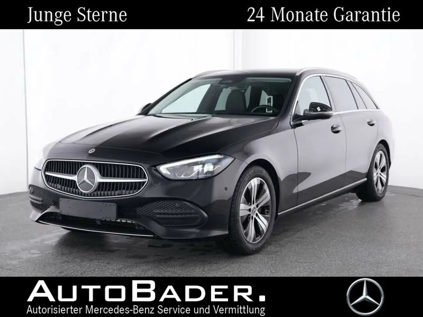 Mercedes-Benz C 180 C 180 T AVANTGARDE MBUX LED Spgl-Pkt RFK eleHeck Schwarz - 1