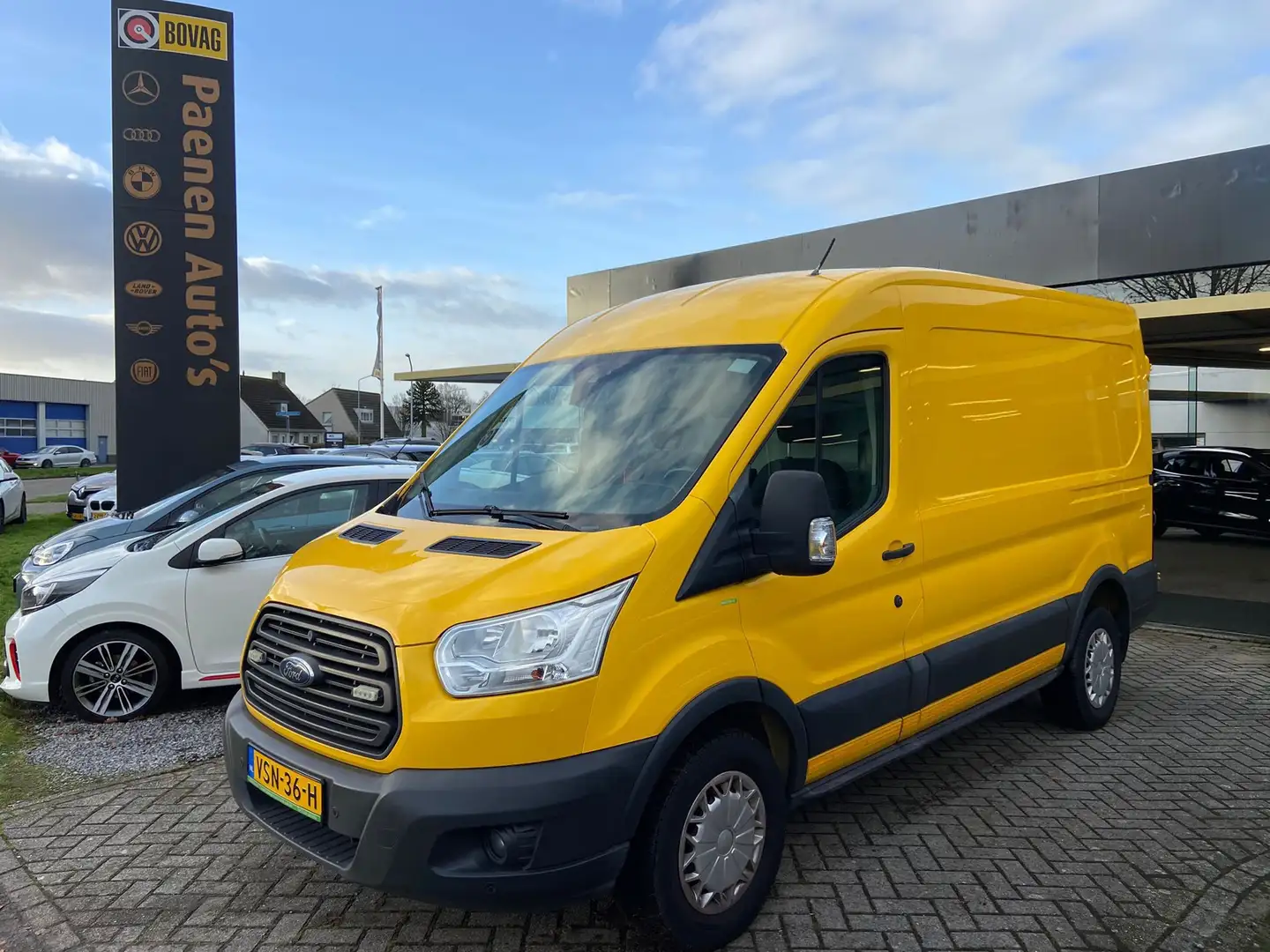 Ford Transit 350 2.2 TDCI L2H2 Ambiente Econetic|Cam|Stoelverwa Jaune - 1