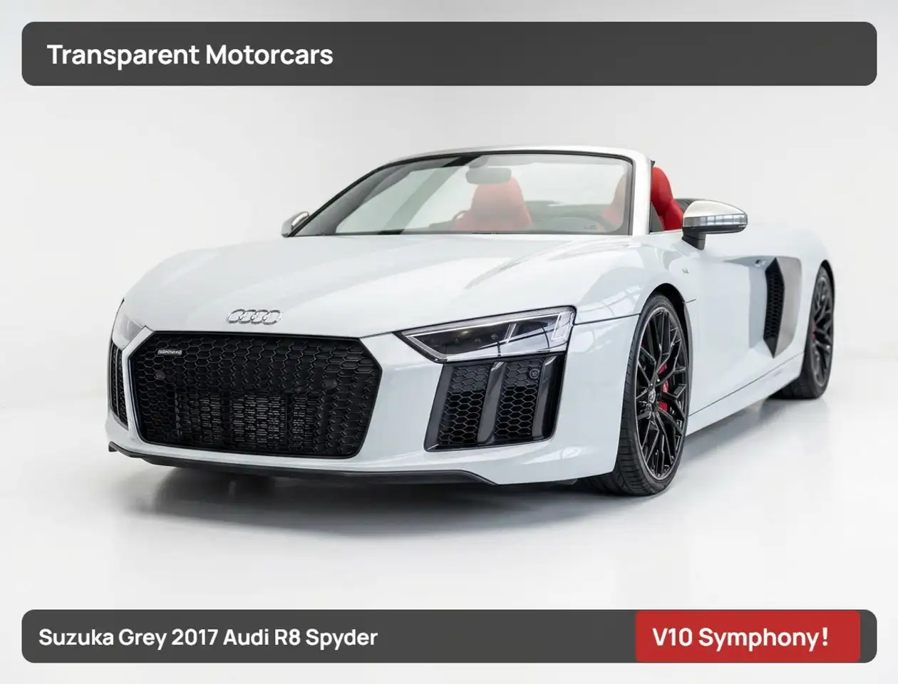 2017 Audi R8