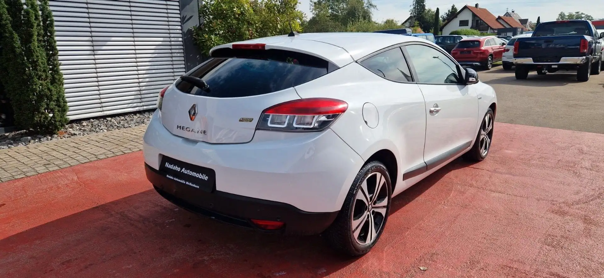 Renault Megane III  Coupe BOSE Edition Teilleder/Navi Weiß - 1