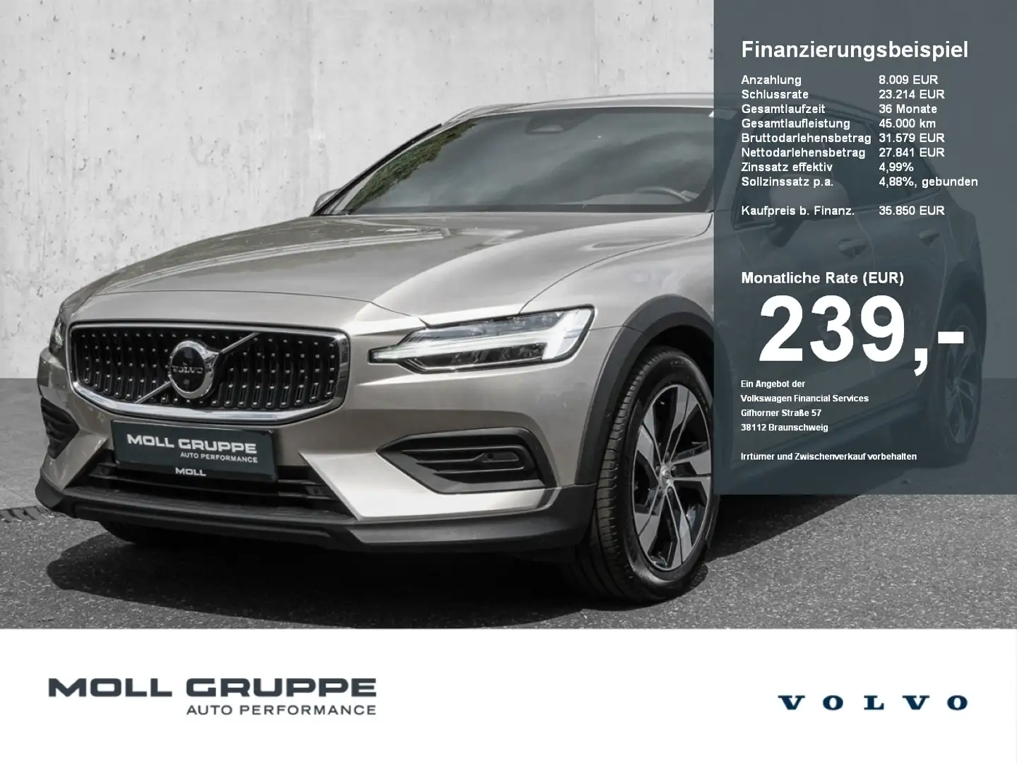 Volvo V60 Cross Country B4 AWD Plus ACC LED - 1