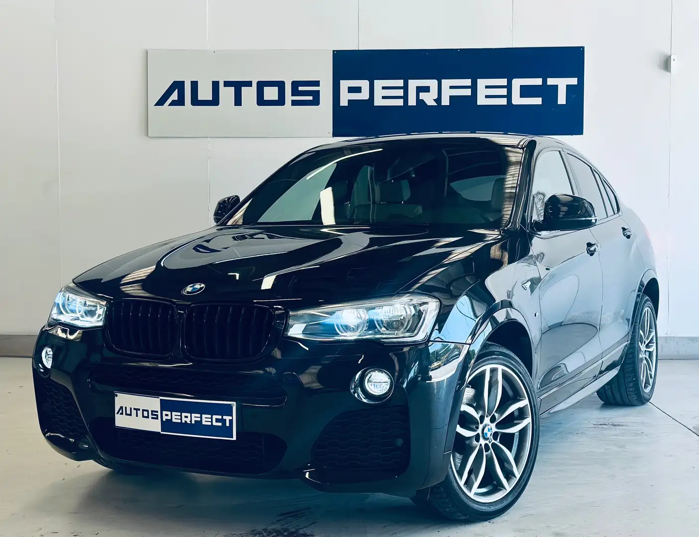 BMW X4 2.0 dA xDrive20 BOITE AUTO PACK M XENON NAVI CUIR Noir - 1