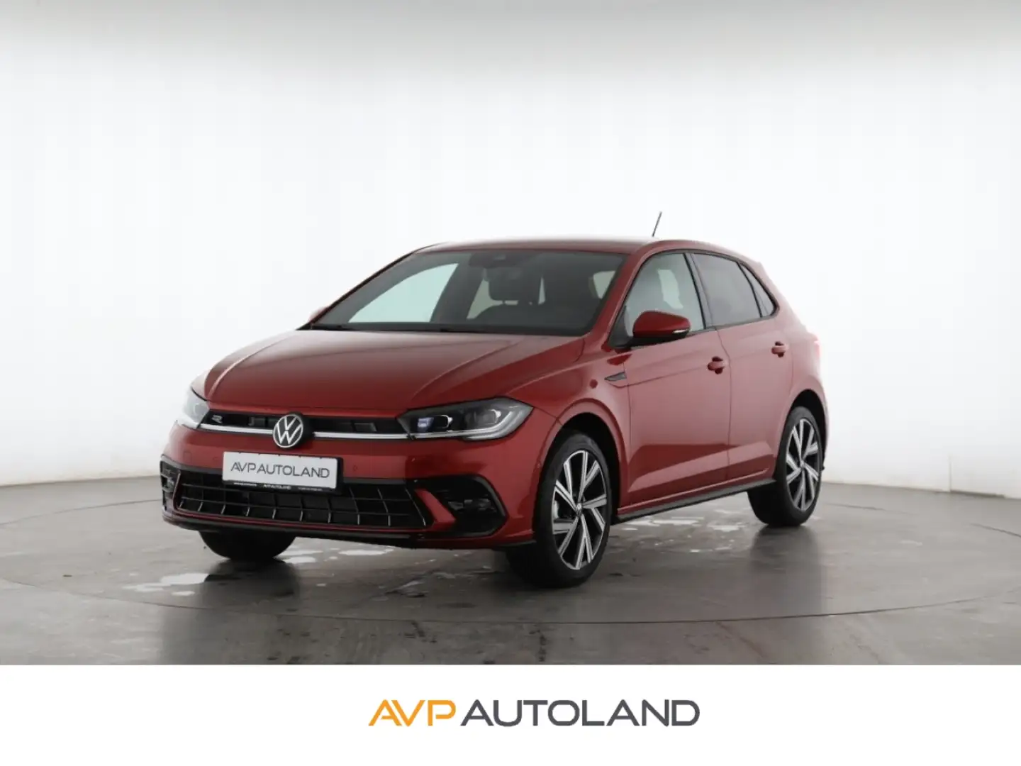 Volkswagen Polo 1.0 TSI DSG R-Line | ACC | LED | Rojo - 1