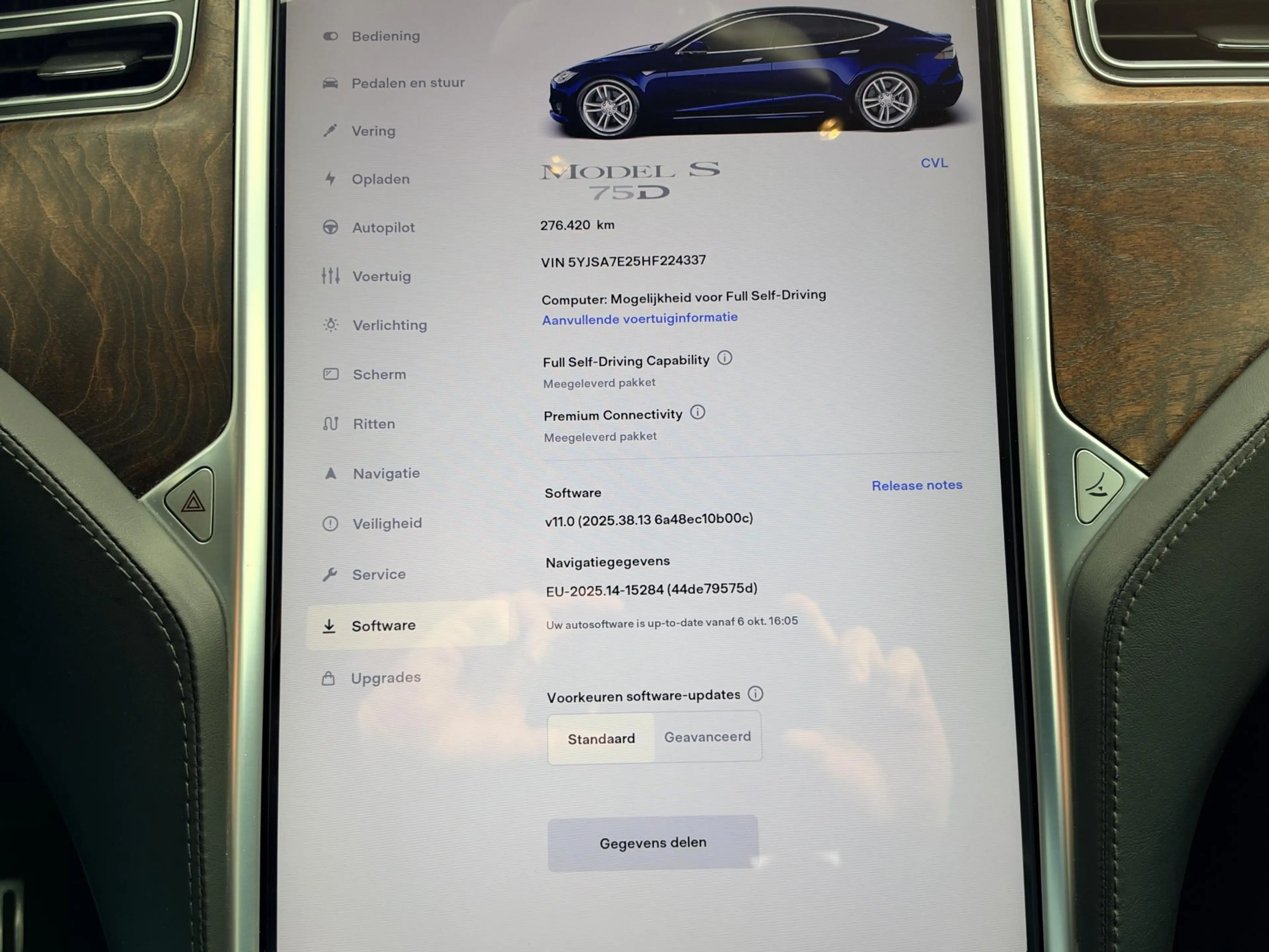 Tesla Model S 75D Base SoH 86% / Superchargen / Full Self-Drivin — photo 8