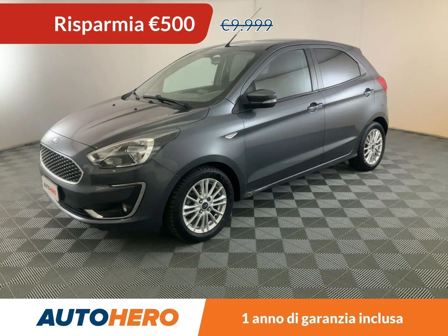 Ford Ka/Ka+ 1.2 Ti-VCT Ultimate Gris - 1