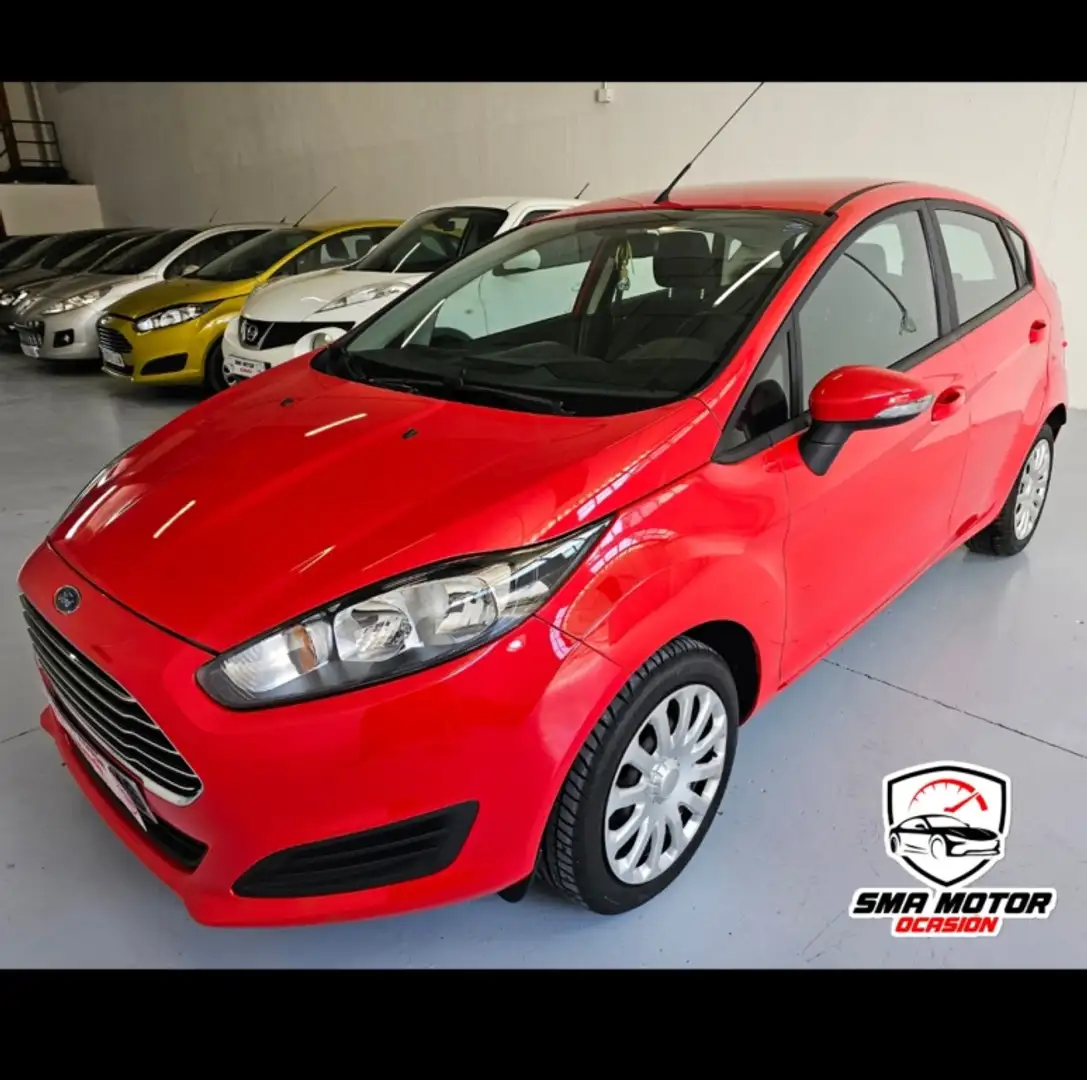 Ford Fiesta 1.0 EcoBoost Trend Rojo - 1