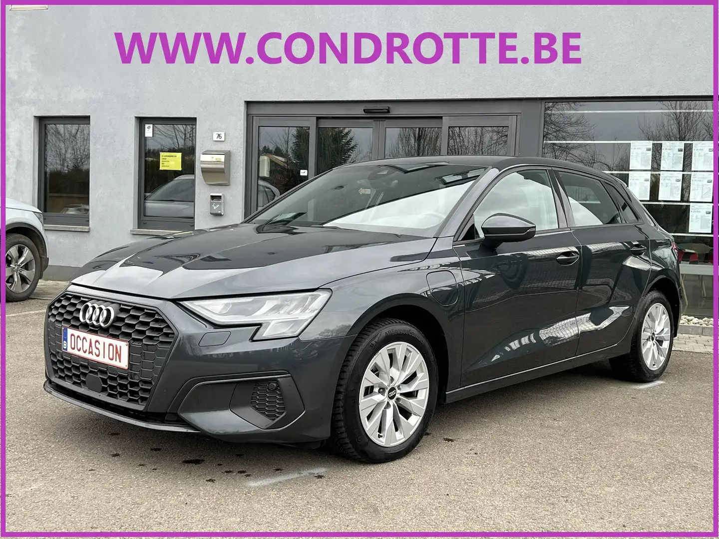 Audi A3 SB 40 TFSI E 204 CV HYBRID PACK BUSINESS Gris - 1