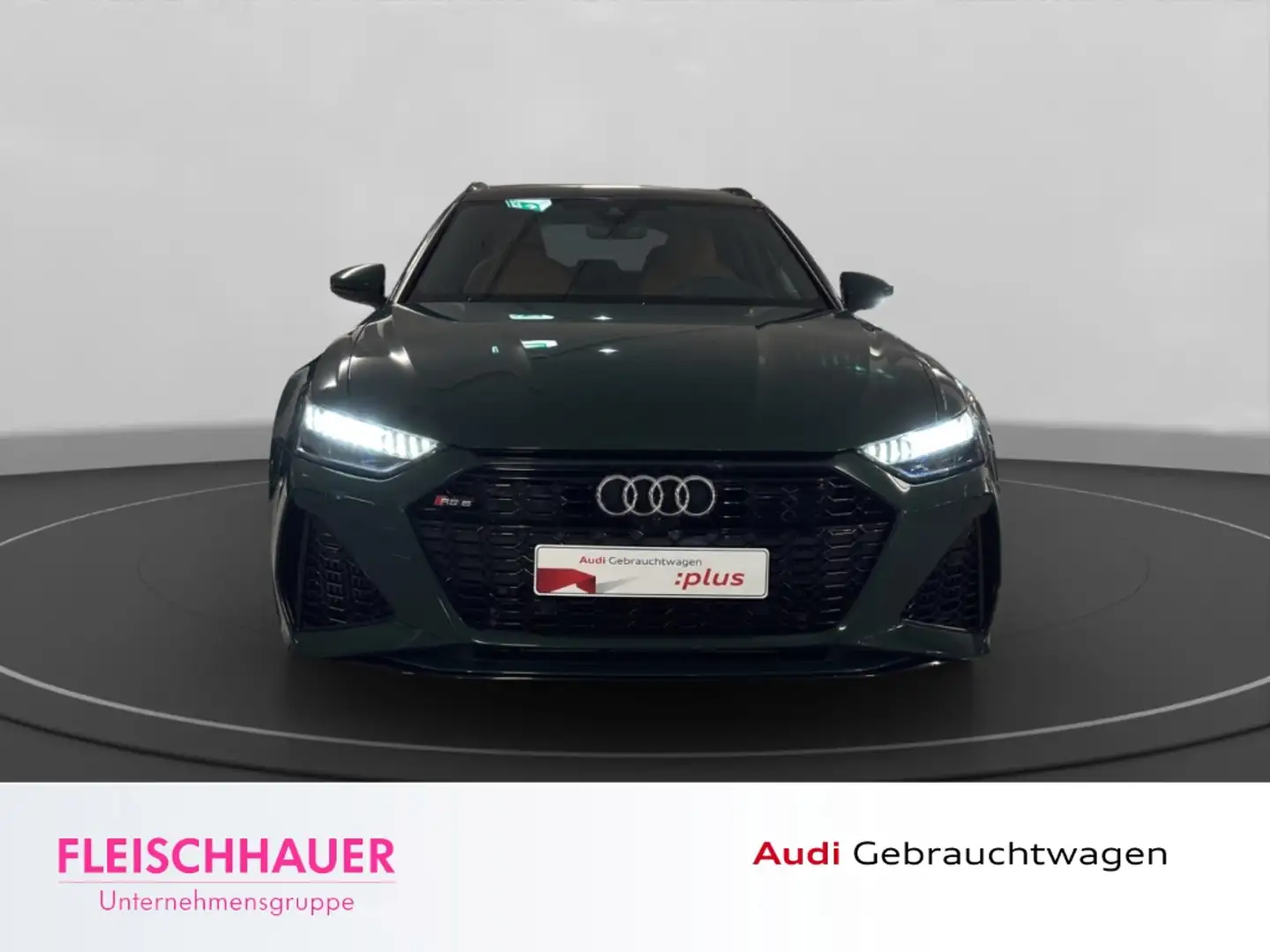Audi RS6 Avant 4.0 TFSI qu. Laser+Pano+Dynamik+B&O+HUD+22'' Groen - 2