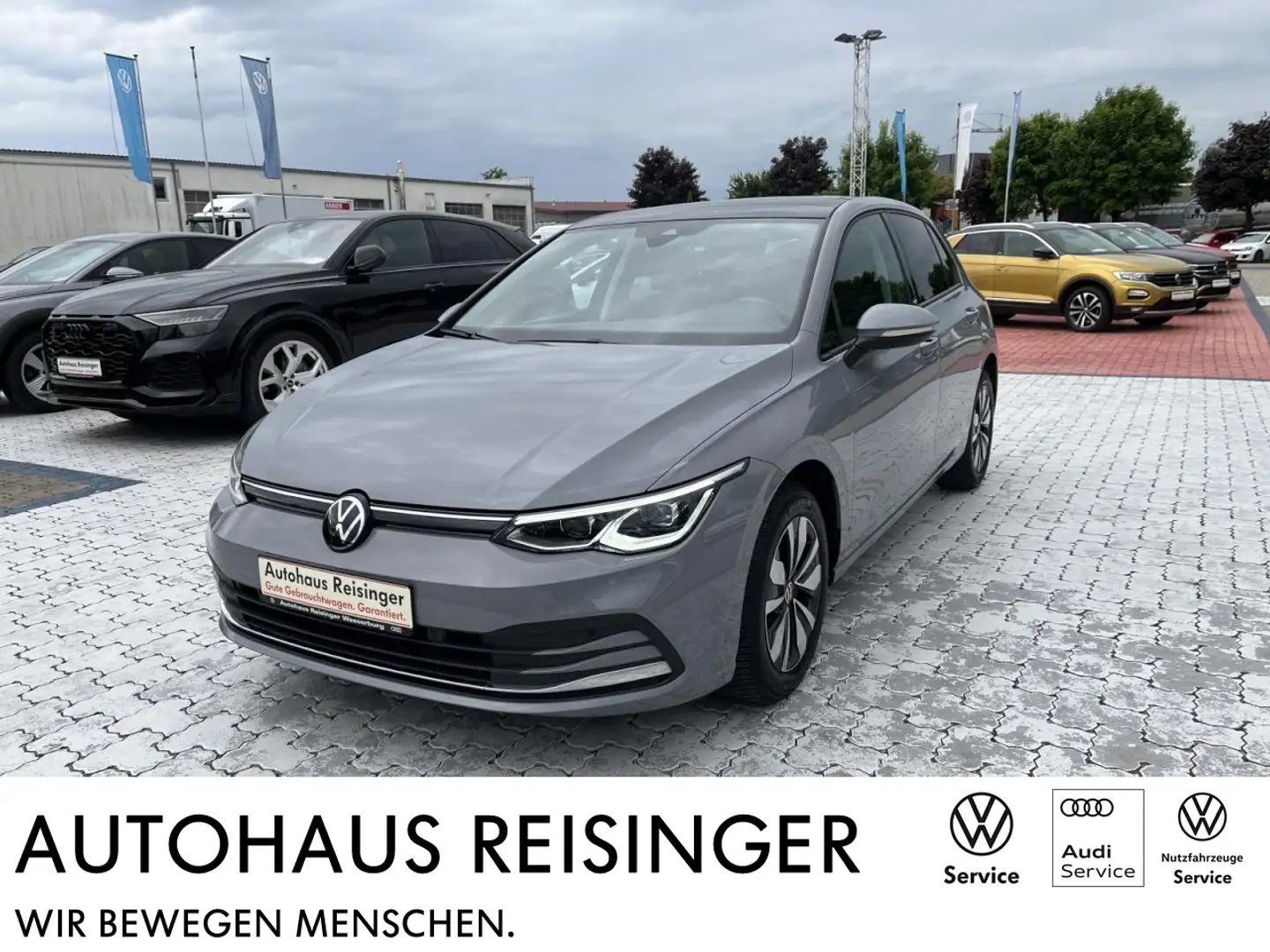 Volkswagen Golf VIII 1.5 TSI Move (Navi,IQ-Light,ACC,Pano,R-Kamera Gris - 1