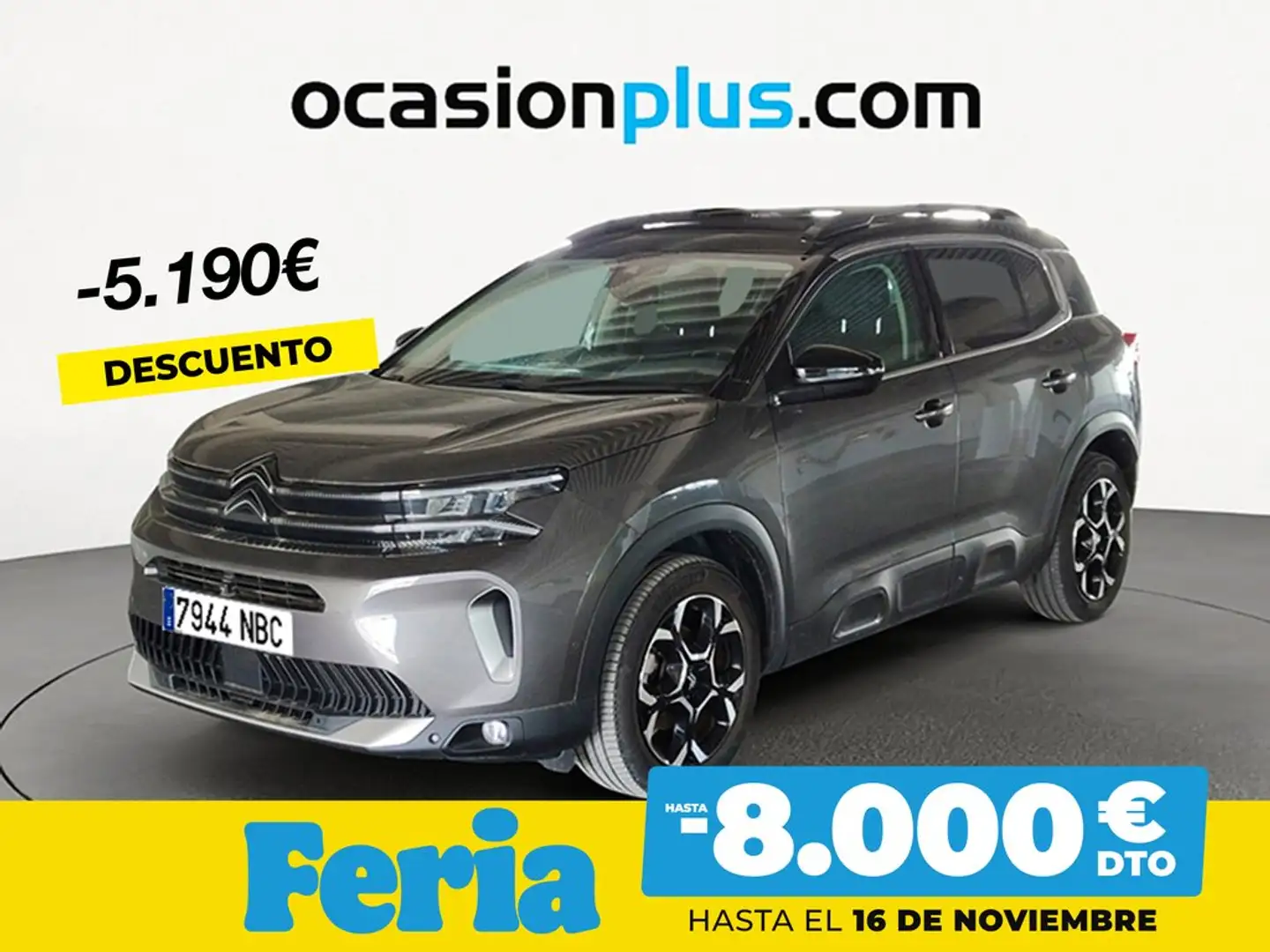 Citroen C5 Aircross PureTech S&S Shine EAT8 130 Grijs - 1