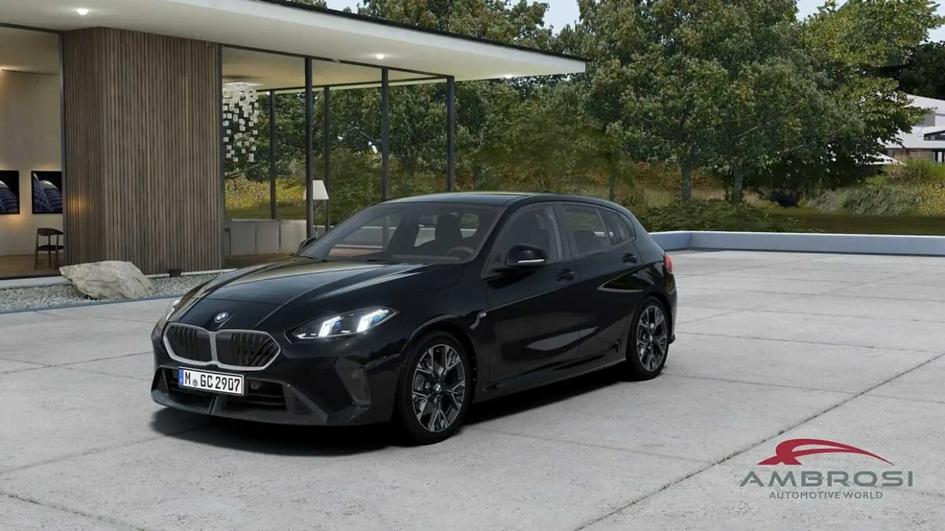 BMW 116 5-porte 116 Msport Premium Package Nero - 1