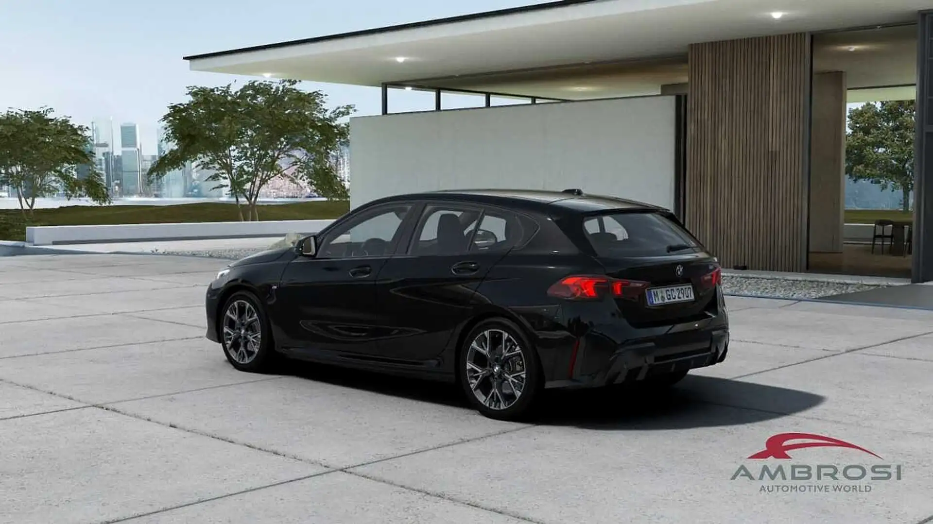 BMW 116 5-porte 116 Msport Premium Package Nero - 2