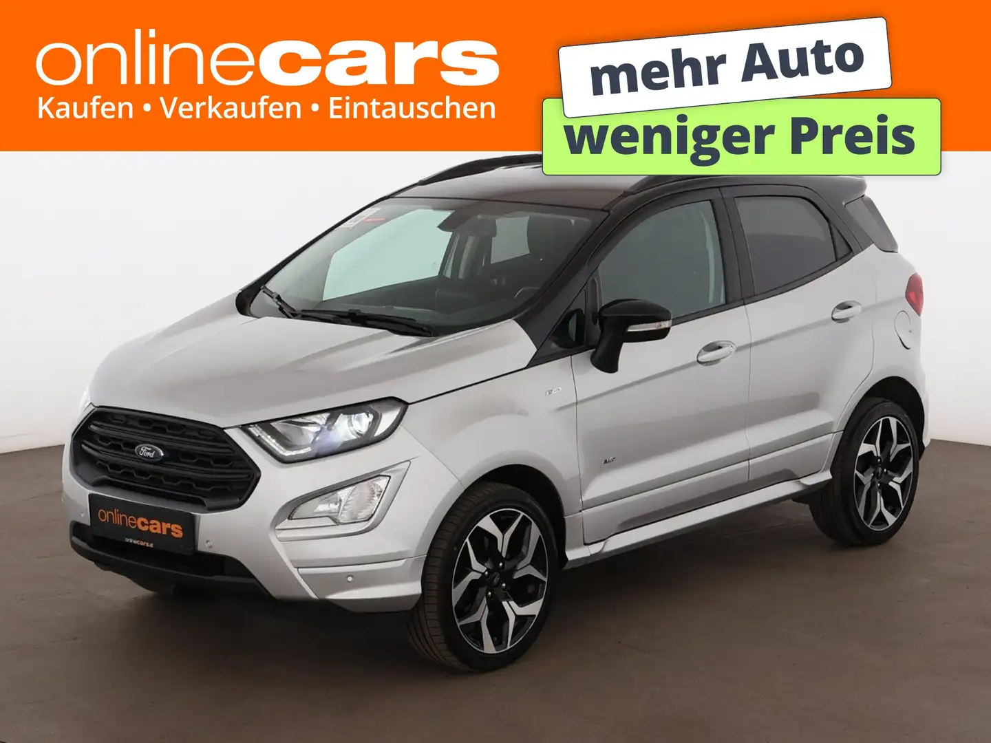 Ford EcoSport 1.5 EcoBlue 4x4 ST-Line XENON SITZHZG Silber - 1