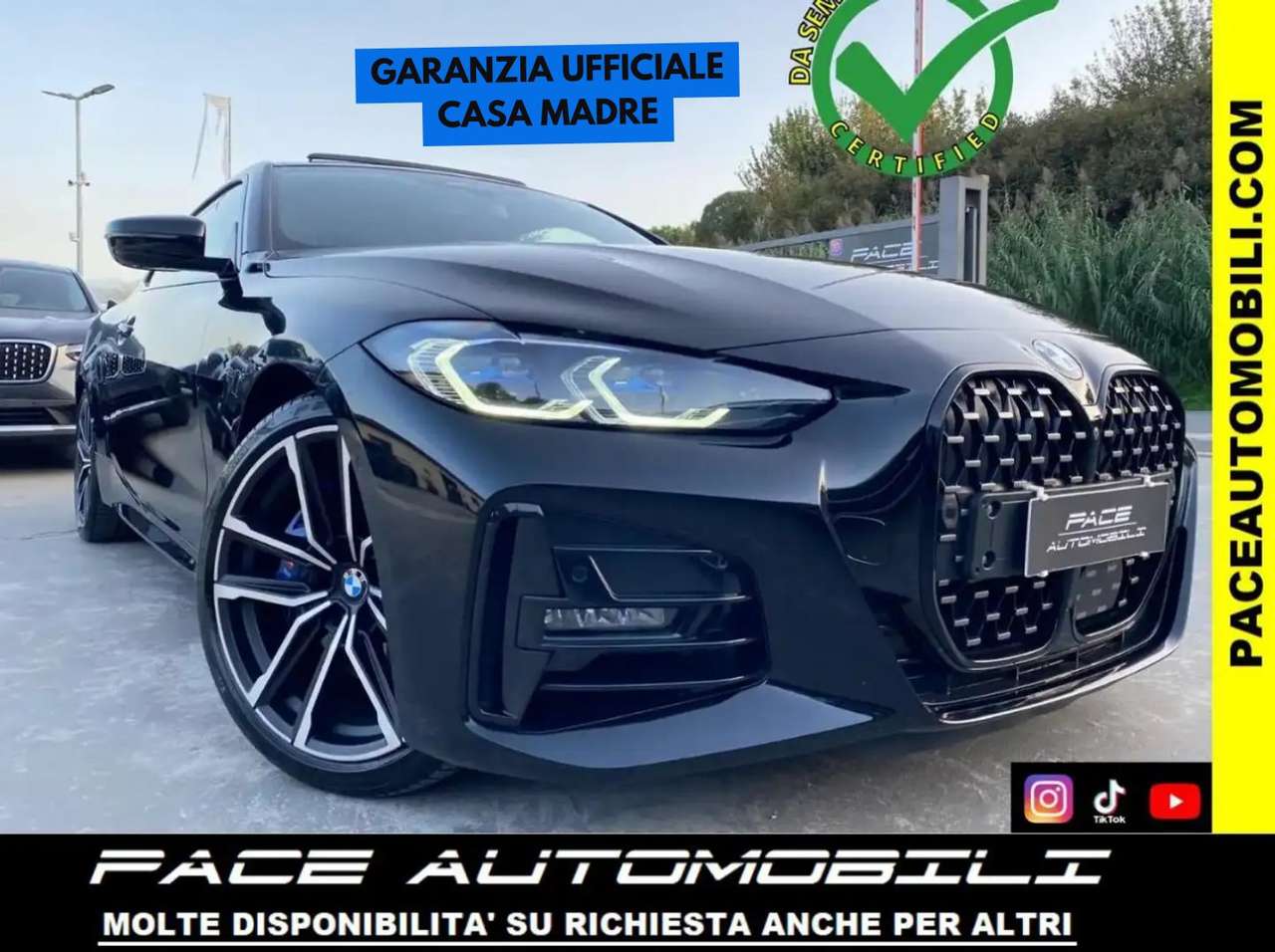 BMW 420 D M-SPORT M SPORT MSPORT LED ACC 19"H/K BLACK PACK