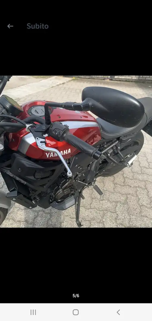 Yamaha XSR 700 Rojo - 2