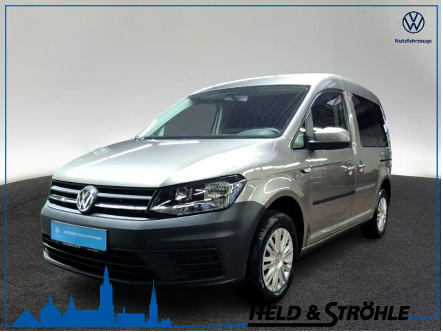 Volkswagen Caddy Trendline 2.0 TDI AHK NAV PDC SHZ GRA Beige - 1