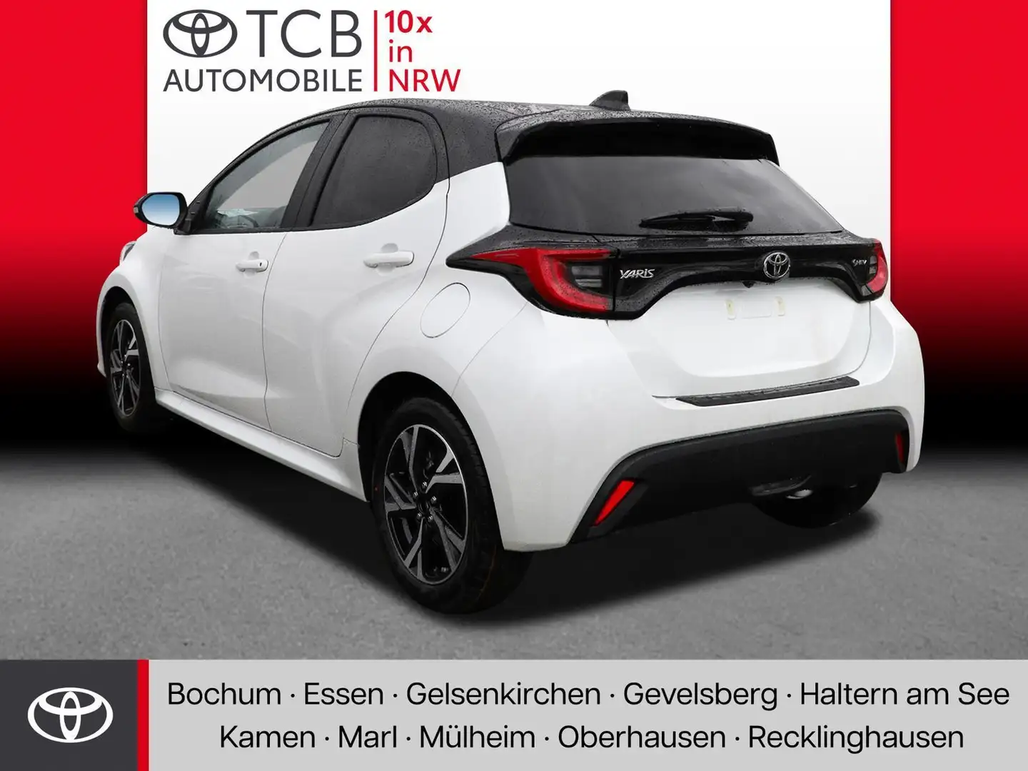 Toyota Yaris 1.5 Hybrid BLACK&WHITE SHZ KAMERA KLIMA LM-Felgen  Blanc - 2