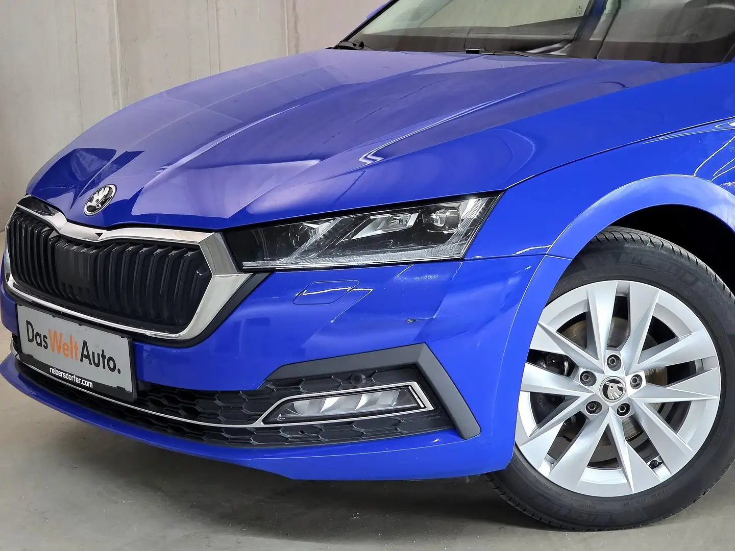 Skoda Octavia Style TDI Blau - 2