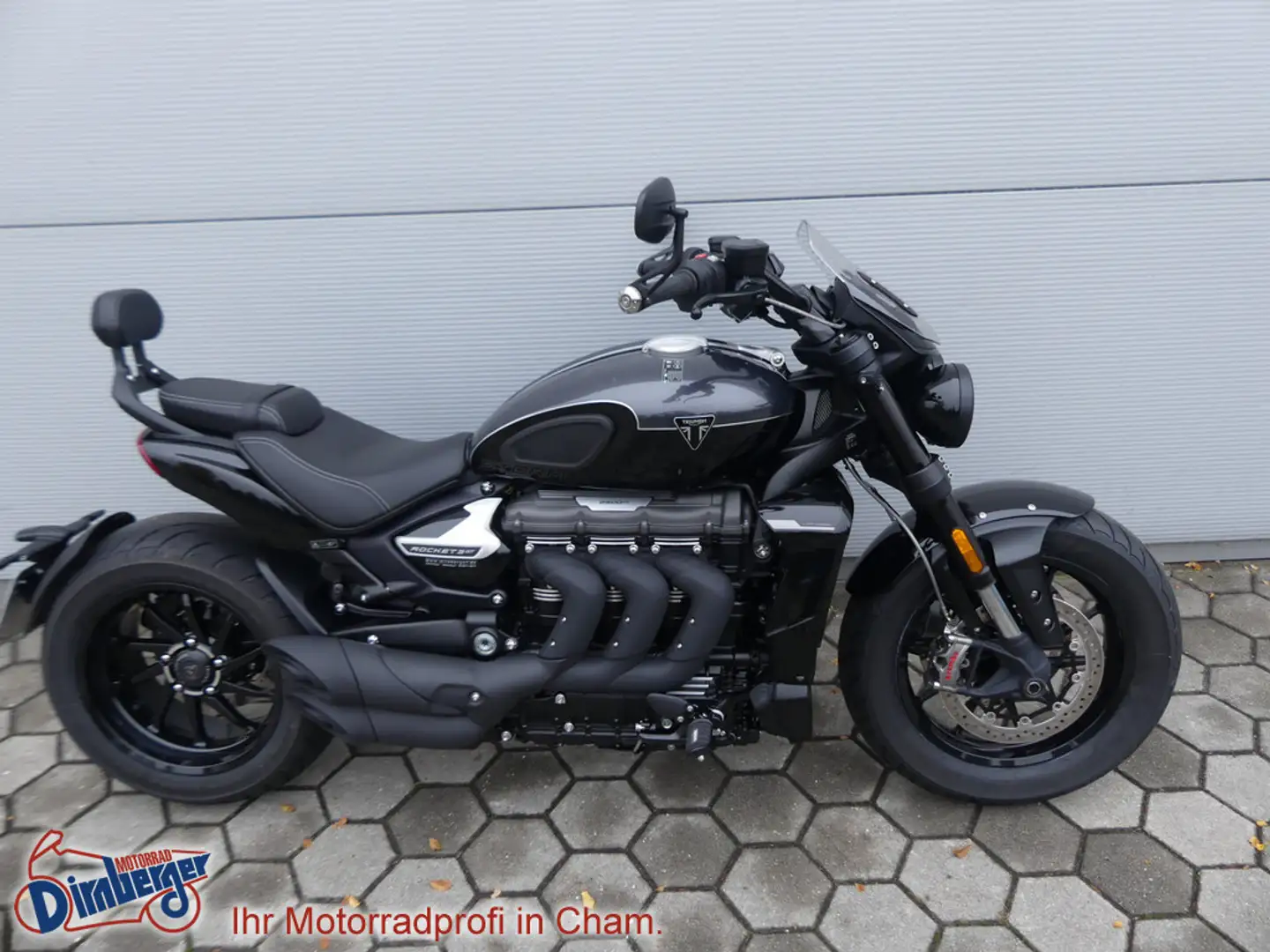Triumph Rocket 3 GT Storm neues Mod 2025 1296,- Zube Silber - 2