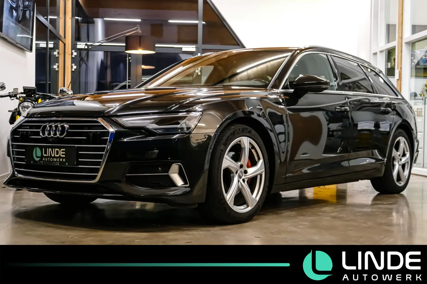 Audi A6 40 TDI quattro S-line |360°|PANO|NAVI|CARPLAY Schwarz - 1