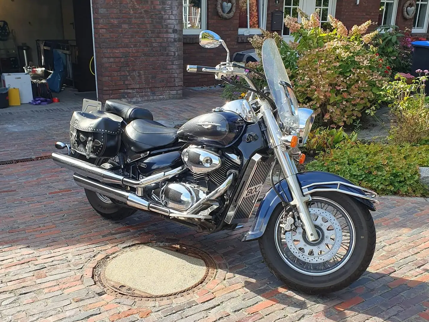 Suzuki VL 800 Intruder Azul - 1