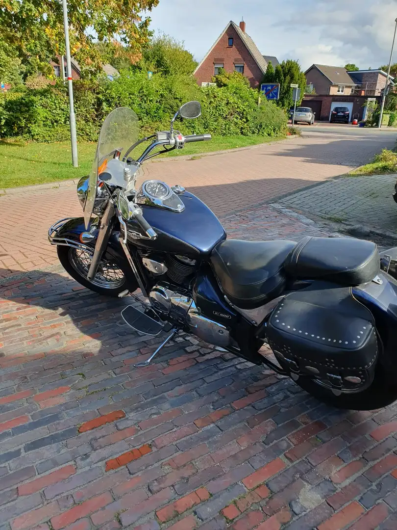 Suzuki VL 800 Intruder Azul - 2