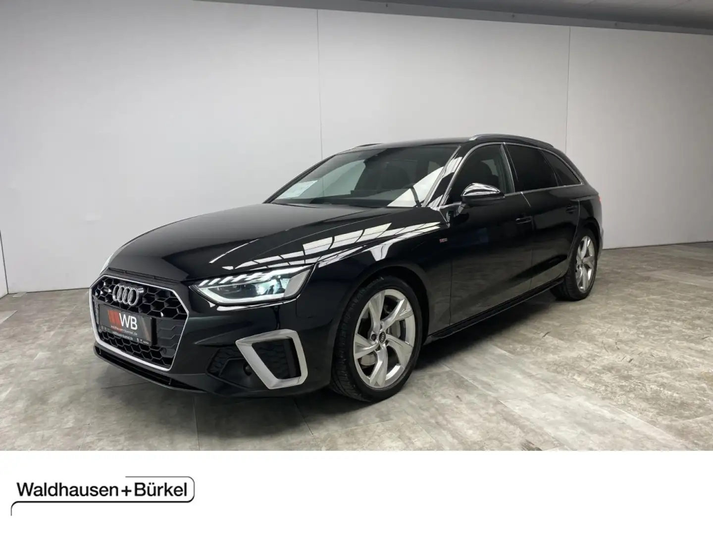 Audi A4 Avant 40 TDI S line quattro Klima Navi Schwarz - 1