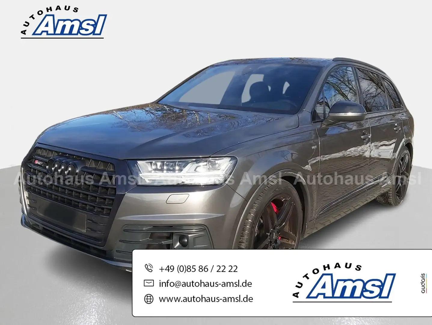 Audi SQ7 4.0 V8 TDI quattro Metallic *8-fach*Nachtsicht Grijs - 1