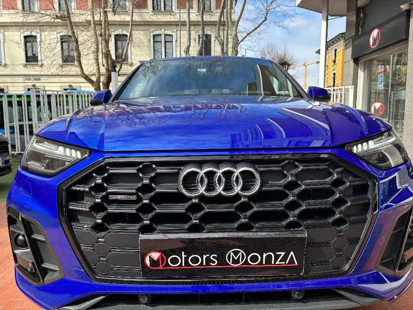 Audi Q5 40 2.0 tdi mhev  S line Plus quattro s-tronic Blu/Azzurro - 1
