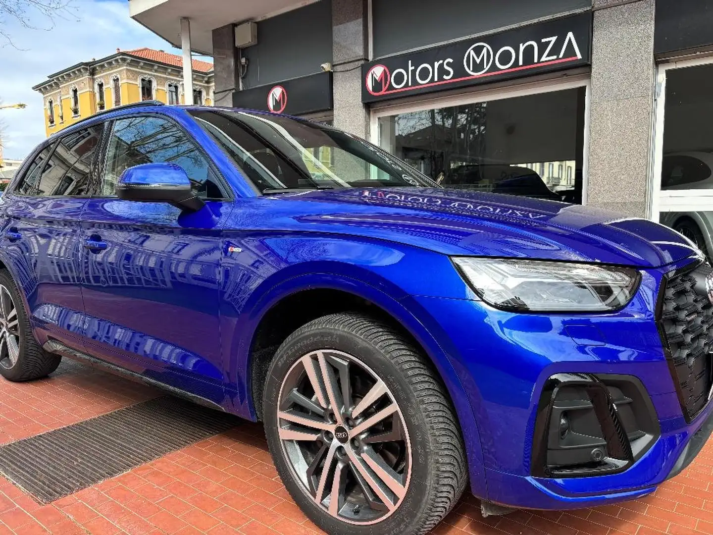 Audi Q5 40 2.0 tdi mhev  S line Plus quattro s-tronic Blu/Azzurro - 2