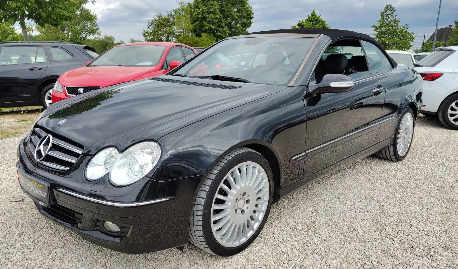 Mercedes-Benz CLK 200 Cabrio Kompressor Aut. Xenon*Leder*Navi* Nero - 2