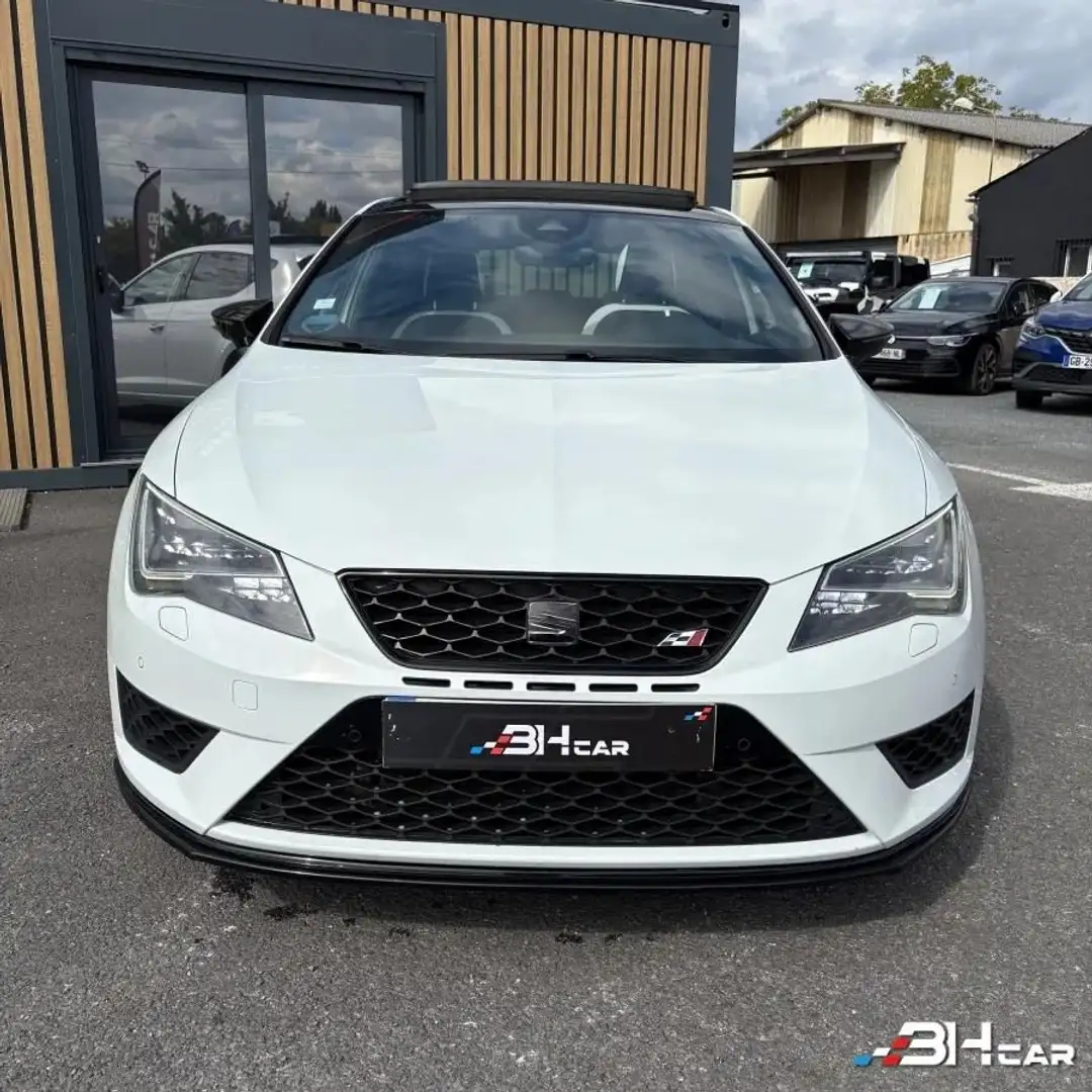 SEAT Leon 2.0 TSI 290 CUPRA DSG BVA / Toit ouvrant / Caméra / Pack son Blanc - 2