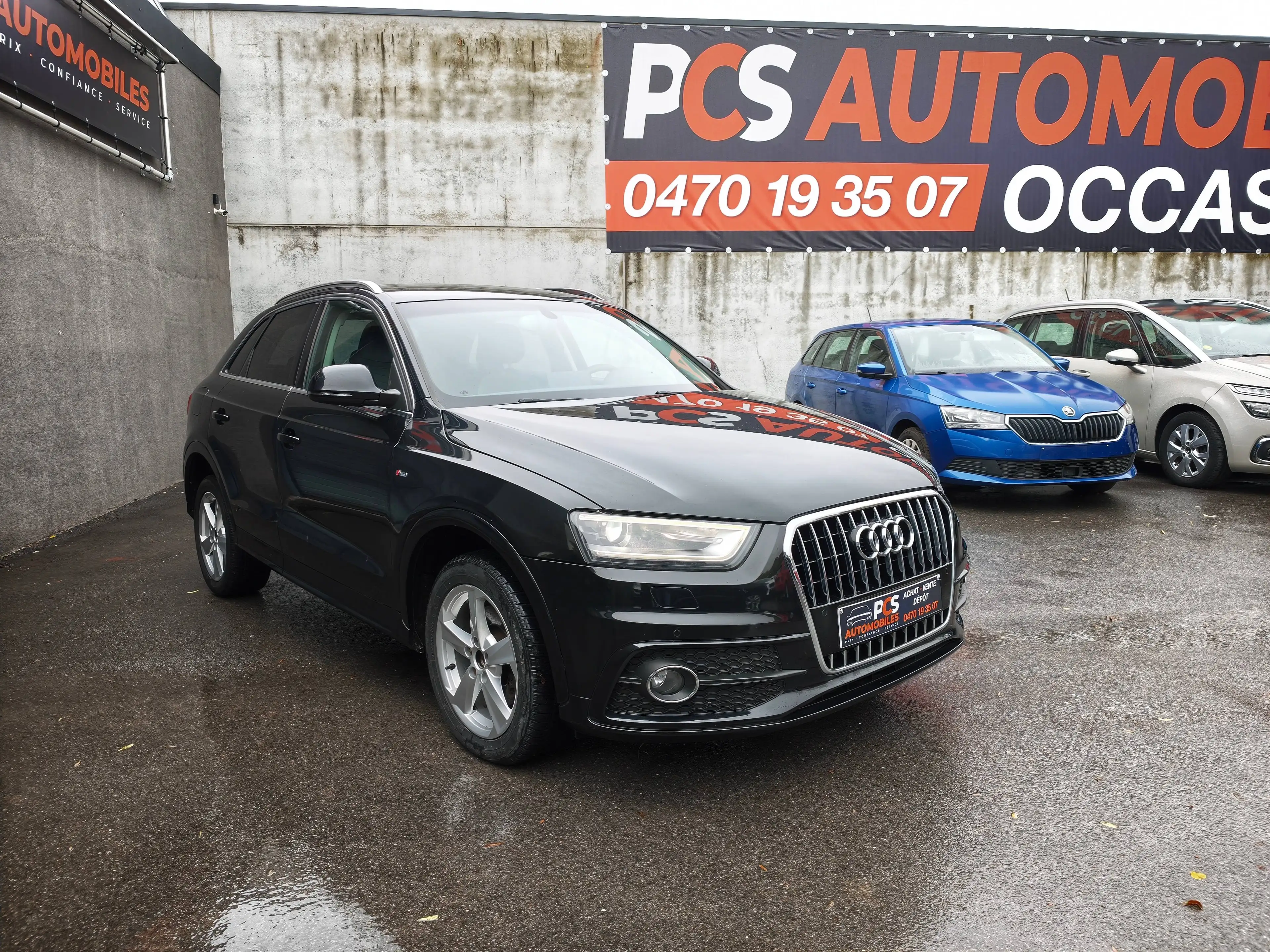Audi Q3 2.0 TDi S-Line *GPS*CLIM*SIEGES CHAUFFANT*BLUETOOTH*GARANTIE 12 MOIS — photo 3