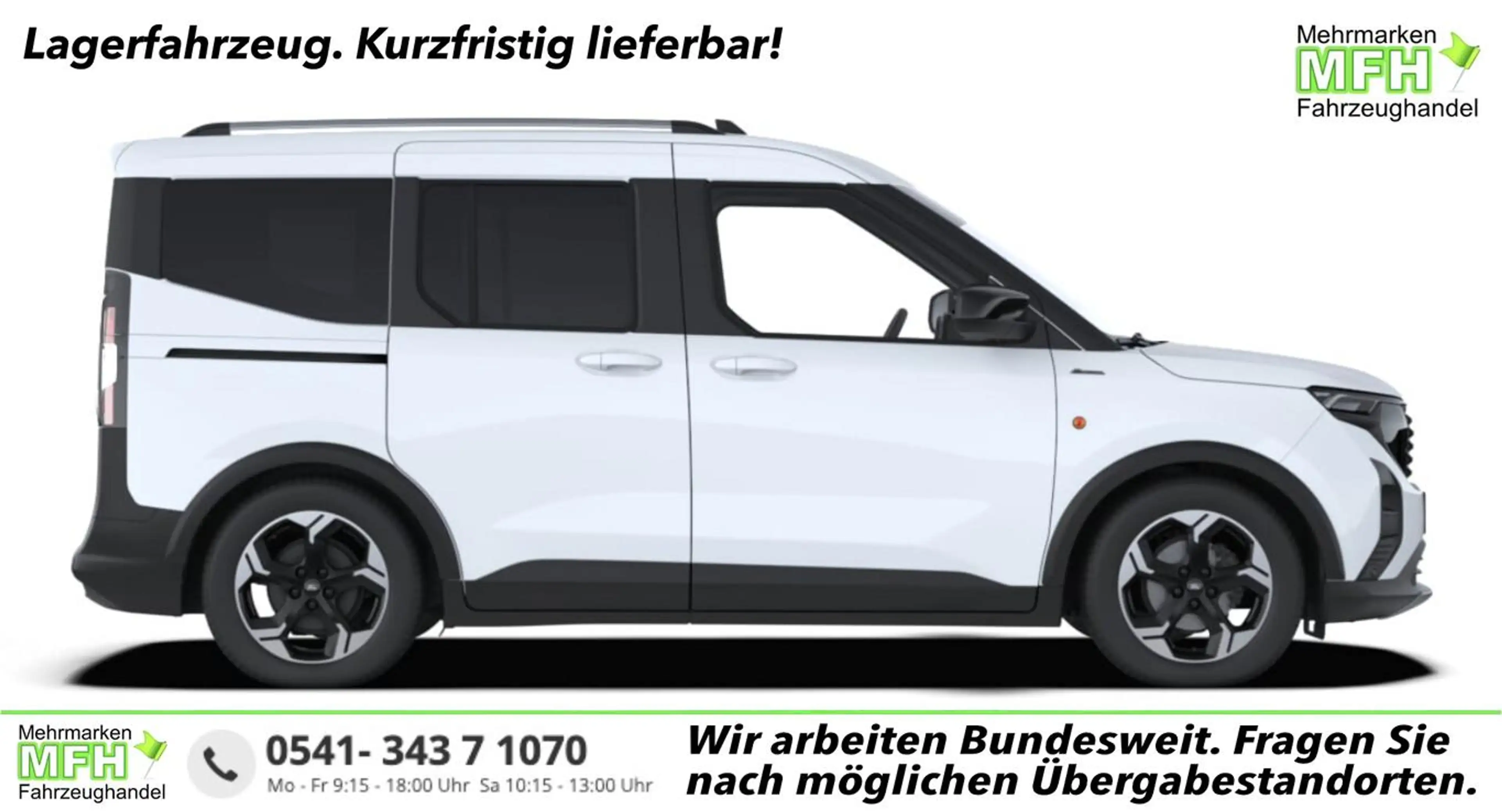 Ford Tourneo Courier Active Aut WinterP ACC Nav Kam 92 kW (125 PS), ...